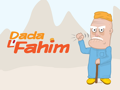 "Dada Lfahim" character design character design drawing old man