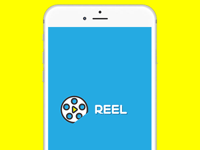 Loading screen blue gif iphone loading mobile reel screen splash screen