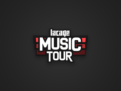 LACAGE MUSIC TOUR LOGO lacage logo music tour