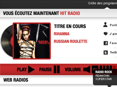 HIT RADIO web player