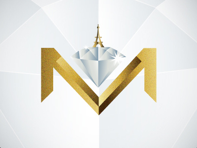 PMB Logo / Diamond / Gold / M / Paris