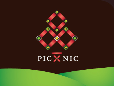 PICNIC Brand Identity amazigh berbere brand identity green logo morocco pattern picnic restaurant