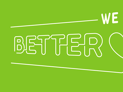 Better Together WIP 2 design graphic design logo logotype typography vector