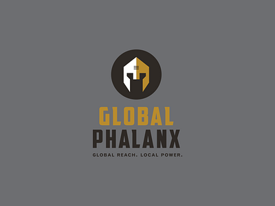 Global Phalanx branding design logo