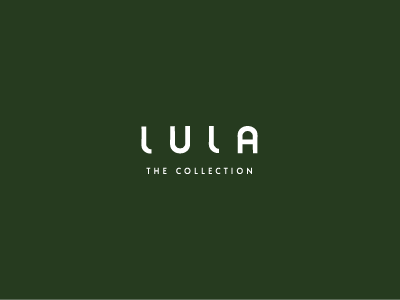 Lula The Collection branding design graphic design identity design logo logotype typography wordmark