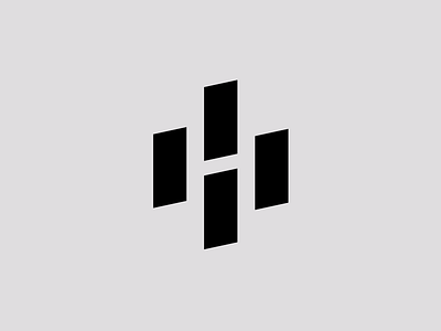 H concept branding custom design logo logotype monogram typography