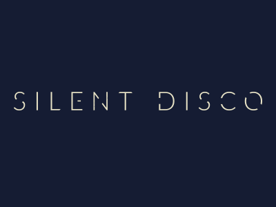 Silent Disco design graphic design logo logotype typography