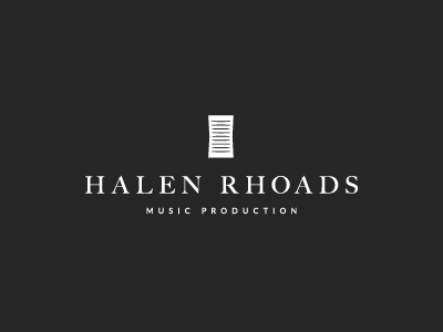 Halen Rhoads branding design graphic design icon logo logotype music record sound studio