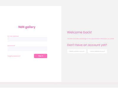 #DailyUi 001 | Sign up page