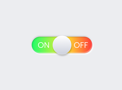 #dailyui 015 On/Off Switch dailyui figma green onoff switch red switchbutton