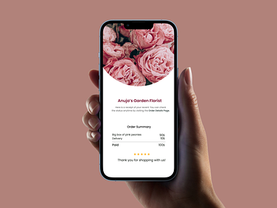 daily ui #017 email receipt dailyui design email emailreceipt figma florits