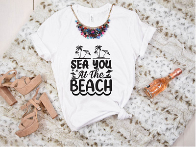 Sea You at the Beach beach design poster sea you at the beach