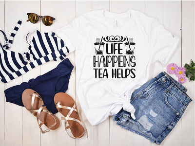 Life Happens Tea Helps life happens tea helps t shirt design tea svg bundle