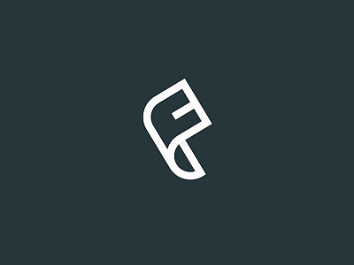 Flypers brand branding design icon logo logo design monogram paper pers
