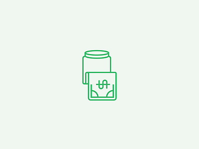 Tip Jar design icon tip