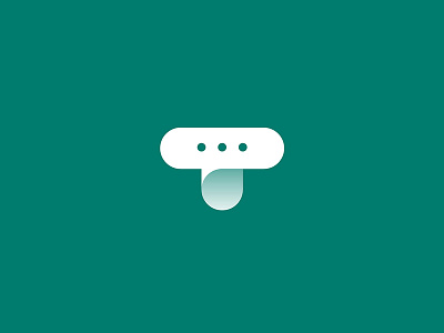 Textme branding chat design logo message text