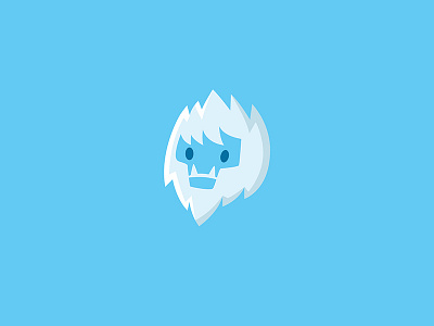 Yeti design illustration logo snow vector yeti