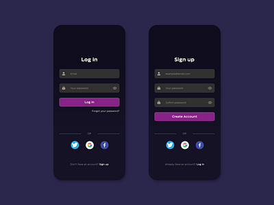 Daily UI #001 - Sign Up