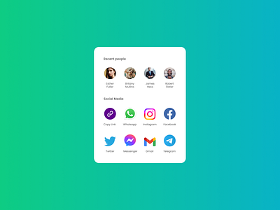 Daily UI #010 - Social Share 010 app application dailu ui 010 daily daily ui design share social social share ui ux