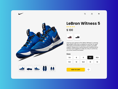 Daily UI #012 - E-Commerce Shop