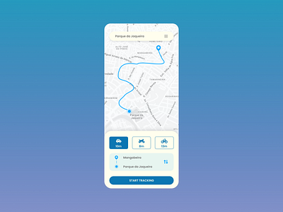 Daily UI #020 - Location Tracker 020 app application daily daily ui daily ui 020 design location location tracker map tracker ui ux