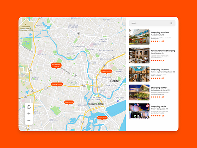 Daily UI #029 -Map 029 app application daily daily ui daily ui 029 design local location map ui ux