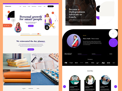 Webdesign for a personal growth project