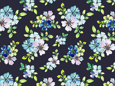 Blue dream repeating pattern