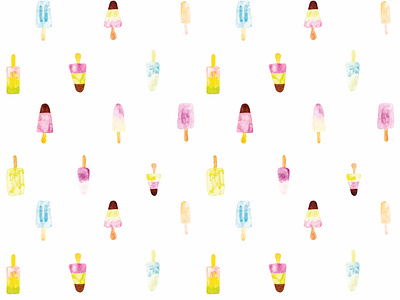 Ice cream repeating pattern