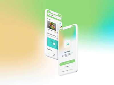 Elementals - Food App POC app food ux
