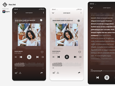 UI Design Music App graphic design ui uidesign uiuxdesign