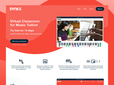 Synkii Website Design