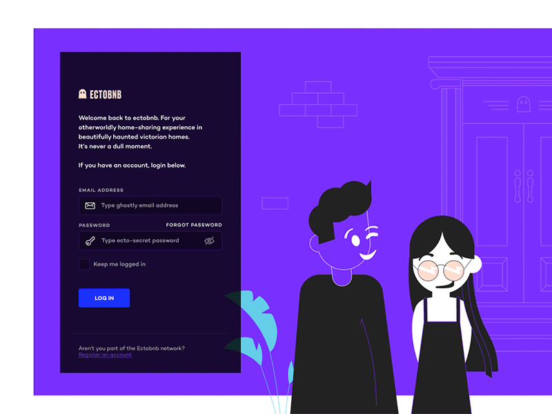 Ectobnb Design bnb brand crypto design financial fintech housing illustration startup ui ux ycombinator