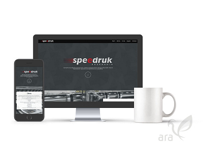 Speedruk website app design ui ux website
