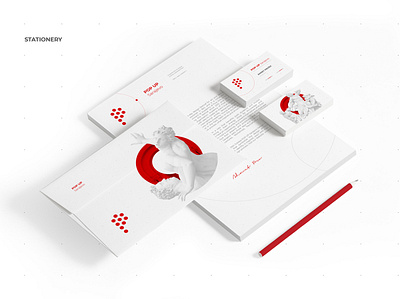 POP UP Sarajevo • Visual Identity / Stationery advertising app branding design event fest festival graphic home illustration logo page sculpture stationery typography ui ui ux ux vector visual communication