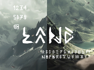 LAND Font / Free Download