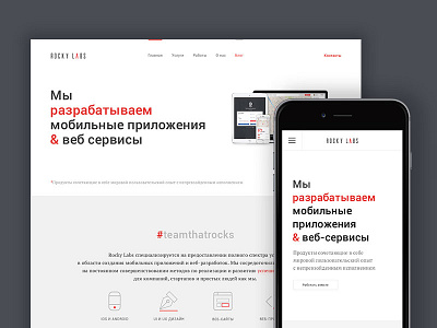 Rocky Labs responsive