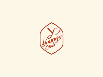 Youngs' Club logotype bar bar logo beer branding club club night clubbing coctail coctail club design logo logo design logodesign logos logotype logotype design logotype designer logotypes youngs youngs club