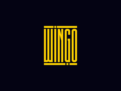 Wingo restaurant logo branding design logo logotype restaurant typo typography wingo