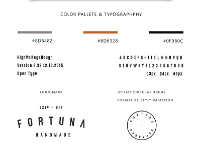 Keys Fortuna design logo retro typography ui