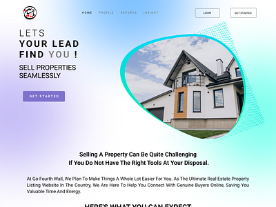 Site Design for Property Selling and Buying