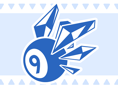 ⑨ LOGO cirno logo ⑨