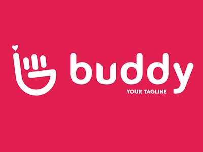 Buddy Custom Logo Design branding creative custom customdesign design graphic design illustration logo logodesign logodesigner typography