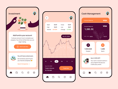 Investment App Design