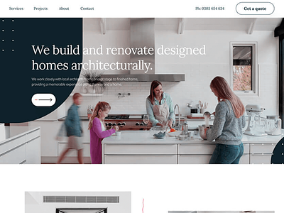 Website Design - Home Renovation