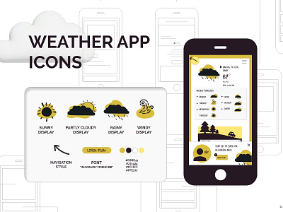 Weather App Icons