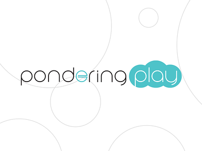 Pondering Play Logo branding graphic design logo