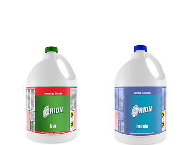 orion product for cleaning brand cleaning design label logo packagedesign packaging sign symbol typography