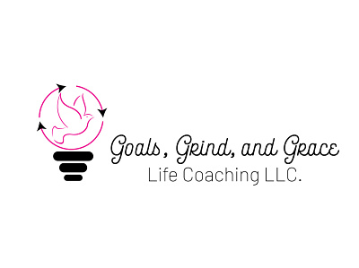 grace life coaching logo brand coach coaching design icon life logo shape sign symbol typography vector