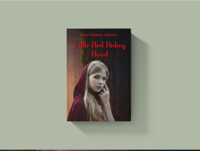 Red Riding Hood book cover book book cover book cover design cover cover design design fairy tale graphic design print design typography